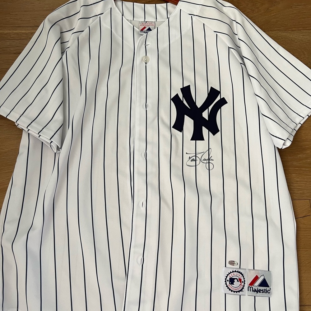 AUTOGRAPHED Yankees Jersey